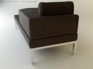 karlstad sofa 1 3D Model