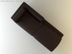 karlstad sofa 1 3D Model