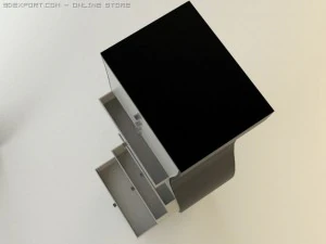 drawer unit wavy contemporary taboret 3D Model