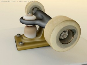 skateboard 3D Модель