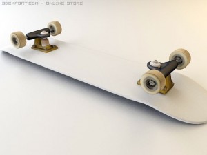 skateboard 3D Модель