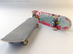 skateboard 3D Model