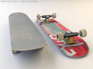 skateboard 3D Модель