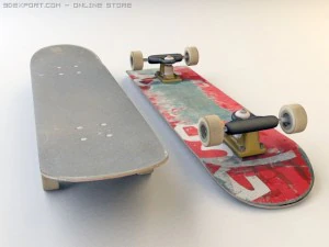 skateboard 3D Model