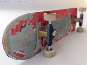 skateboard 3D Модель
