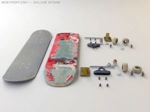 skateboard 3D Model