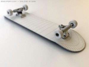 skateboard 3D Модель