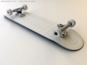 skateboard 3D Model