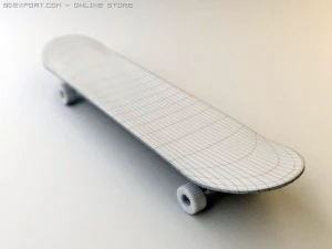 skateboard 3D Model
