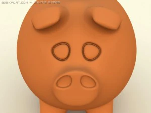 piggy bank 3D Model