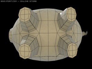 piggy bank 3D Model