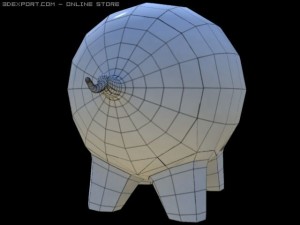 piggy bank 3D Model