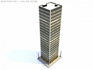 skyscraper building super pack 3D मॉडल