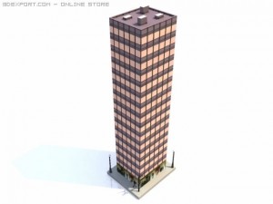 skyscraper building super pack 3D मॉडल