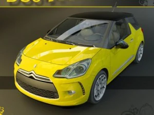 citroen ds3 Modelo 3D