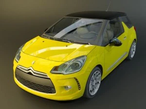 citroen ds3 3D Model