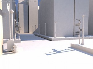 cityscape pack vol 1 3Dモデル