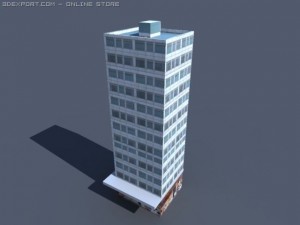 cityscape pack vol 1 3Dモデル