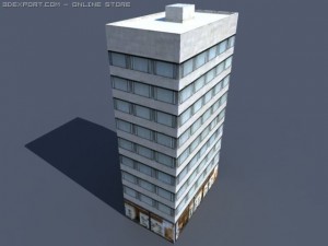 cityscape pack vol 1 3Dモデル