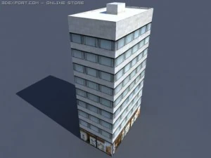 cityscape pack vol 1 3D Model
