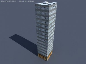 cityscape pack vol 1 3Dモデル
