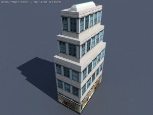 cityscape pack vol 1 3Dモデル