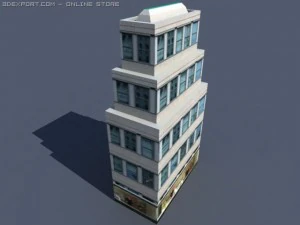 cityscape pack vol 1 3D Model