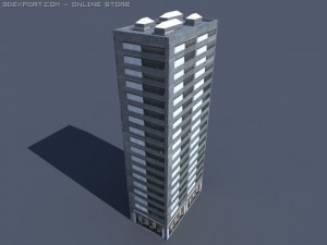 cityscape pack vol 1 3Dモデル
