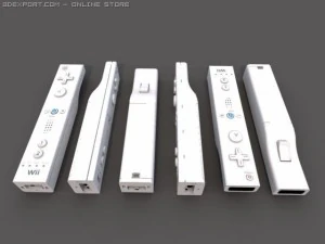 wii motion controller 3D Model
