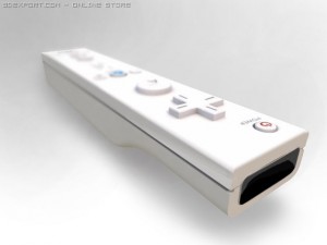 wii motion controller Model 3D