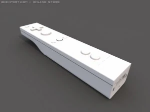 wii motion controller 3D Model