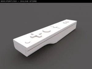 wii motion controller 3D Model