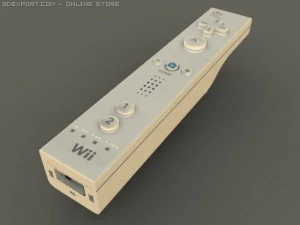 wii motion controller 3D Model