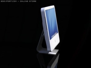 apple imac computer system 3D Model