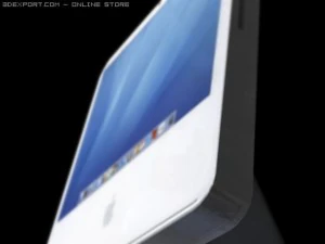 Apple-iMac-Computersystem 3D Modell