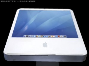 apple imac computer system 3D Model