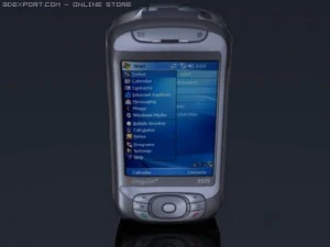 telephone detailed low poly 3D Model