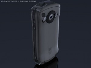 telephone detailed low poly 3D-Modell