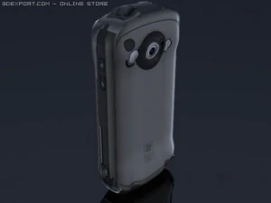 telephone detailed low poly 3D Model