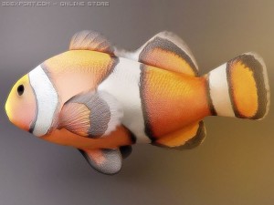 clown fish Modelo 3D
