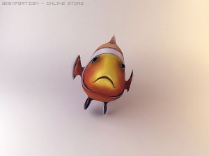 clown fish 3Dモデル