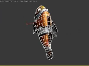 ryba klauna Model 3D
