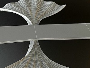 kite rigged 3D Model