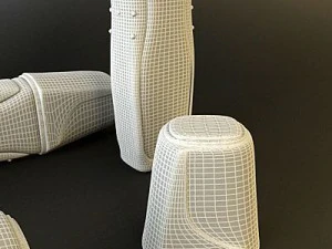 highlighter marker green 2 3D Model