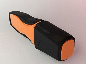 highlighter marker orange 3 3D Model