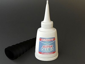 super glue bottle2 3D Модель