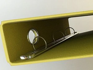 carnet de notes jaune 4 Modèle 3D