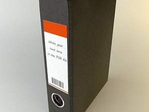 binders collection 3D Model