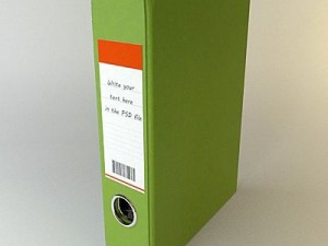 binders collection 3D Model