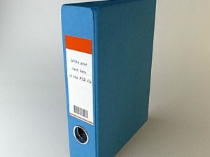 binders collection 3D Model